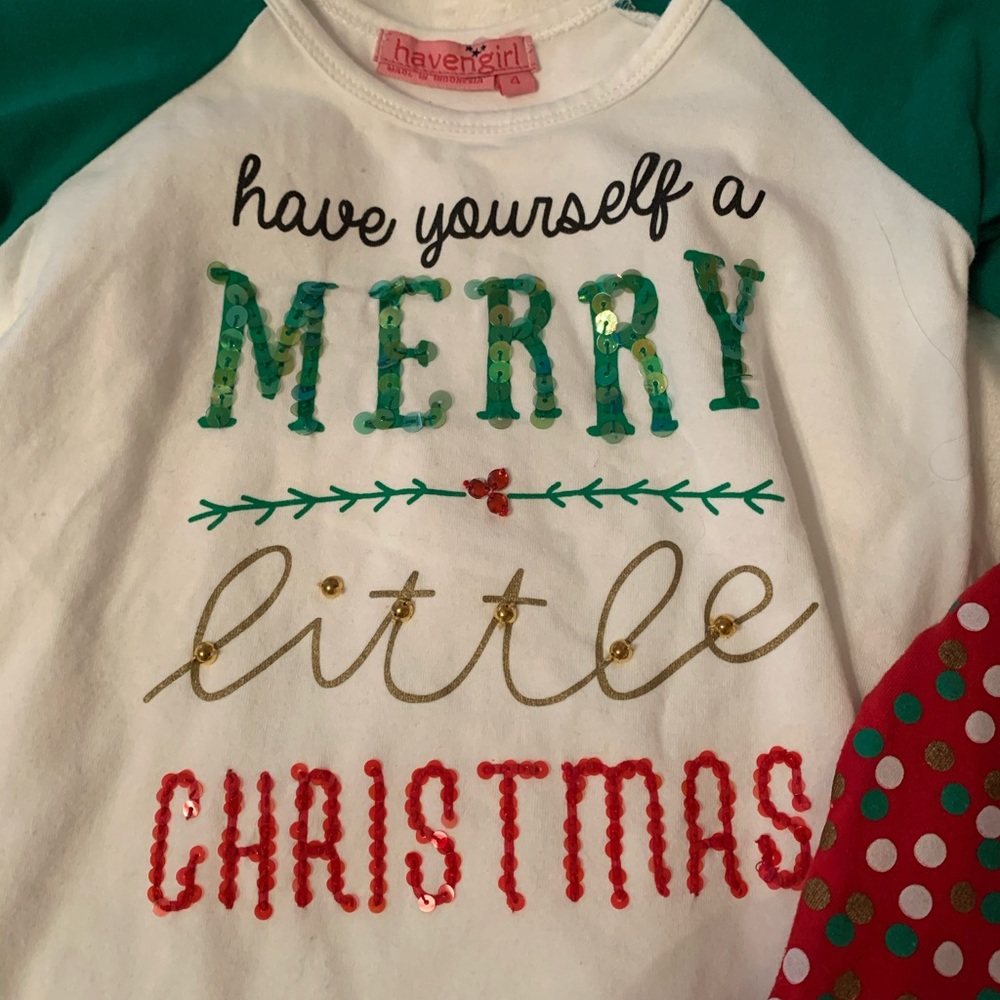 Christmas Outfit Merry Little Christmas